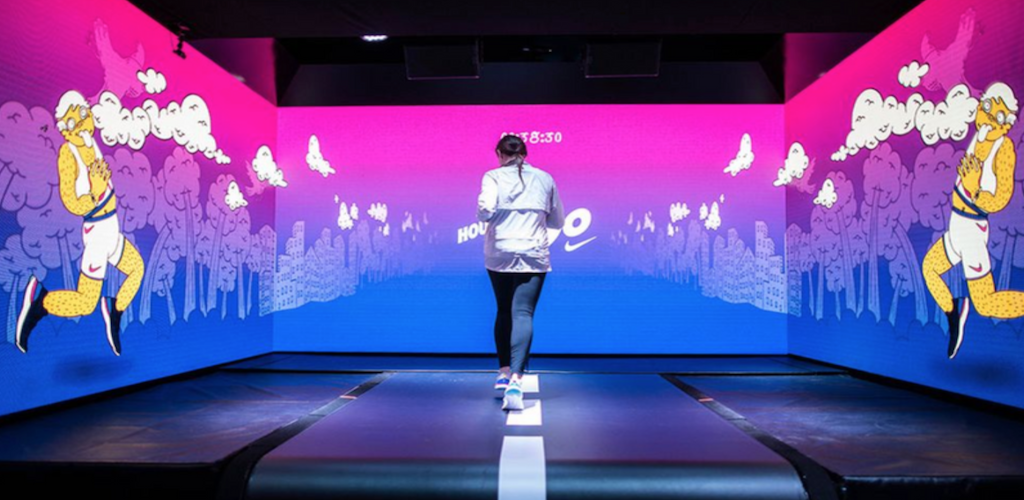 Led Wall Koşu Bandı