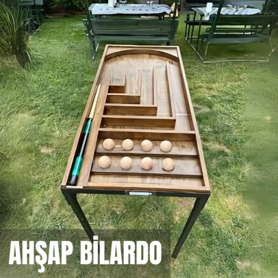 Ahşap Bilardo
