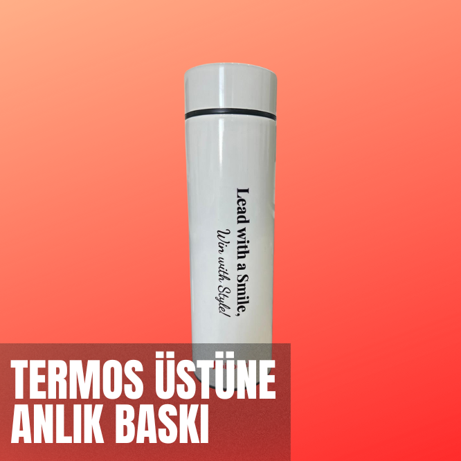 Instant Print on Thermos