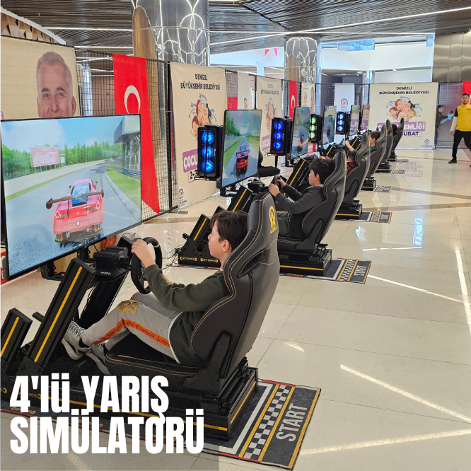 4 Person Racing Simulator