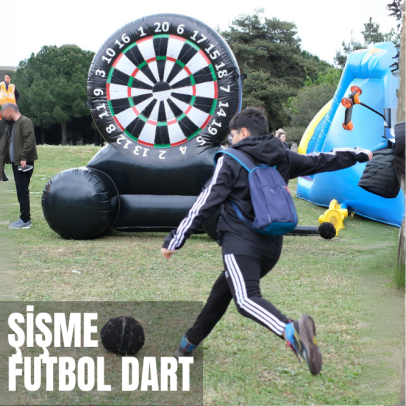 Şişme Futbol Dart