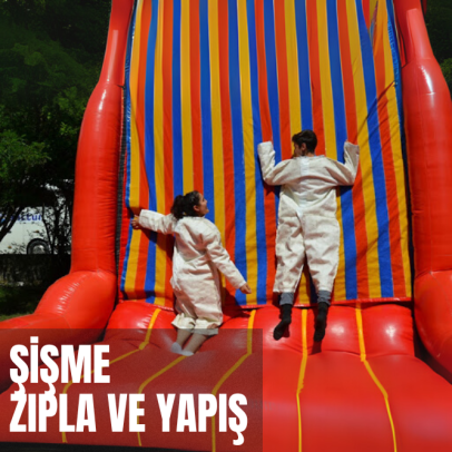 Şişme Zıpla ve Yapış