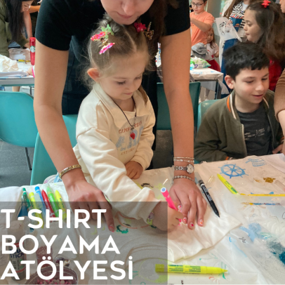 T-shirt Boyama Atölyesi / Yetişkin Atölyesi
